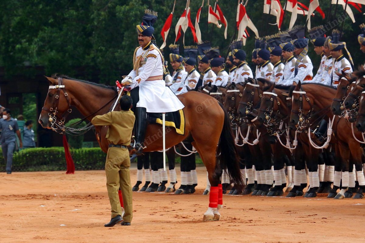 The President's Bodyguard gets ready for the ceremony | Praveen Jain | ThePrint