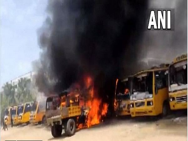 Student dies by suicide in TN's Kallakurichi: Protesters torch school buses, police vehicles