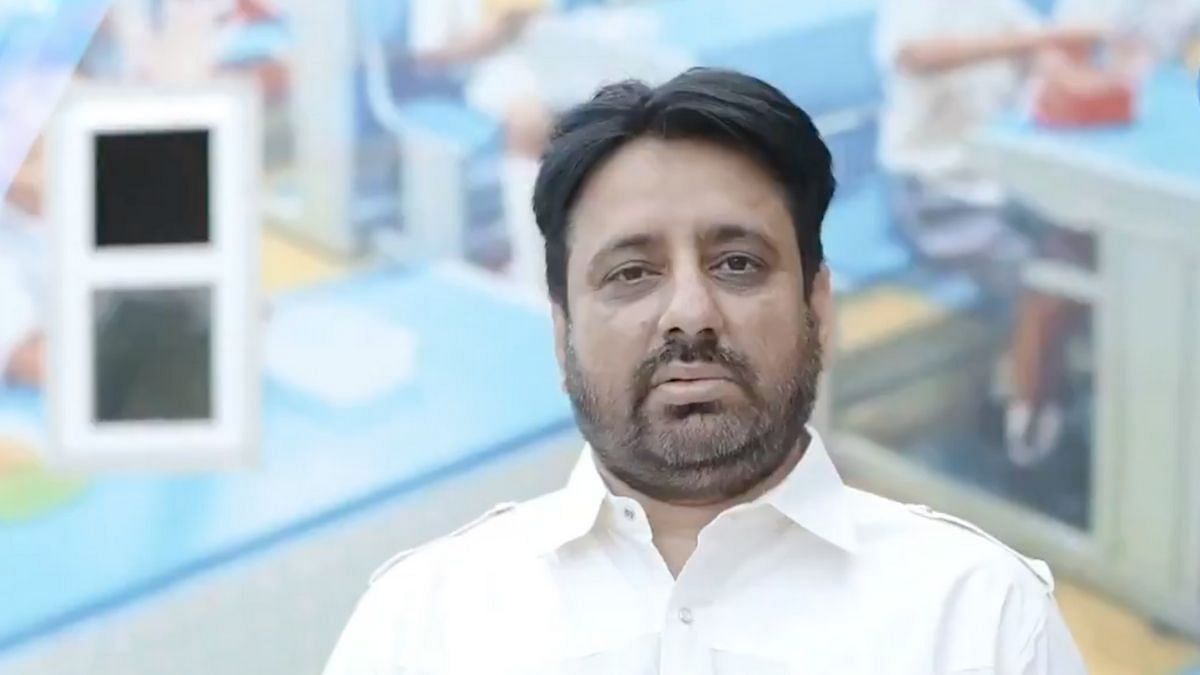 File photo of AAP MLA Amanatullah Khan | Screengrab from Twitter @KhanAmanatullah File photo of AAP MLA Amanatullah Khan | Screengrab from Twitter @KhanAmanatullah