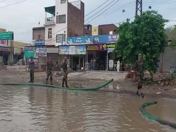 Rajasthan: Heavy rains lash Sri Ganganagar, several parts waterlogged