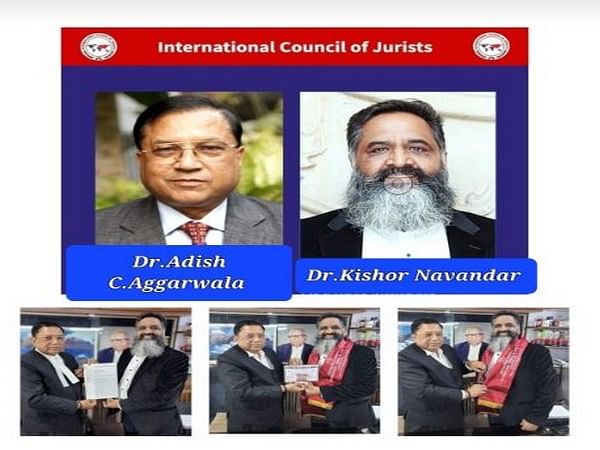 International Council of Jurists, London appoints Dr Kishor Navandar as the President of Asia Chapter for Corporate Division
