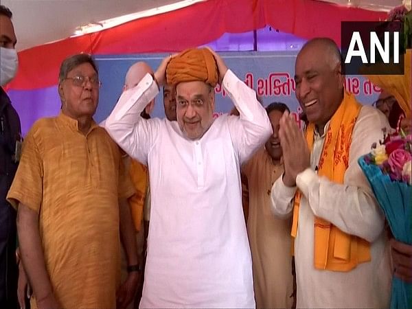 Gujarat: Amit Shah inaugurates Sanskrutik Bhavan, mid-day meal kitchen in Gandhinagar's Mansa 