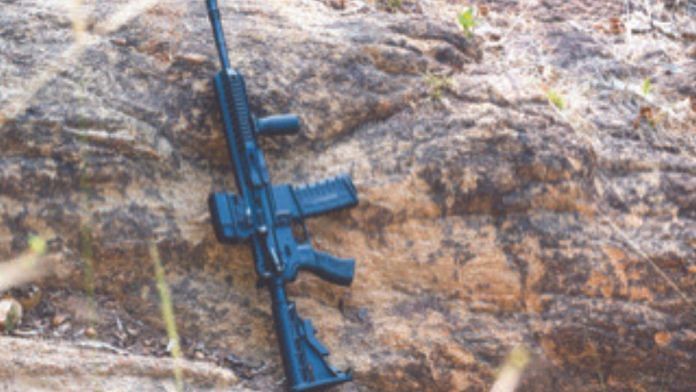 SSS Defence's indigenous carbine M72. | Photo Credit: SSS Defence