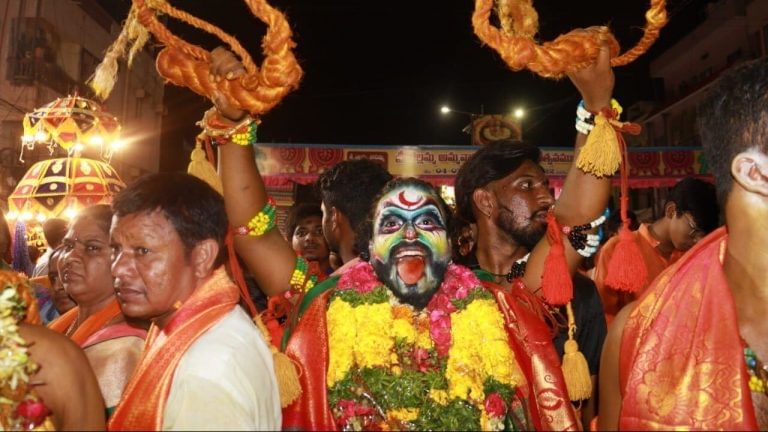 Local recognition, money—what’s attracting Telangana youth to be Potharaju in Bonalu festival