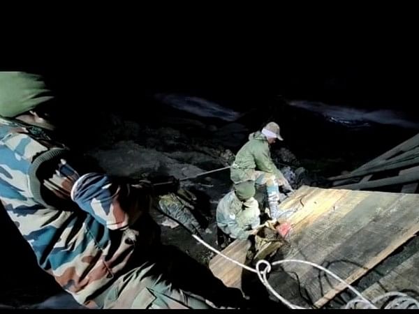 Amarnath Yatra: Indian Army reconstructs bridges damaged by landslides on Baltal route in record time