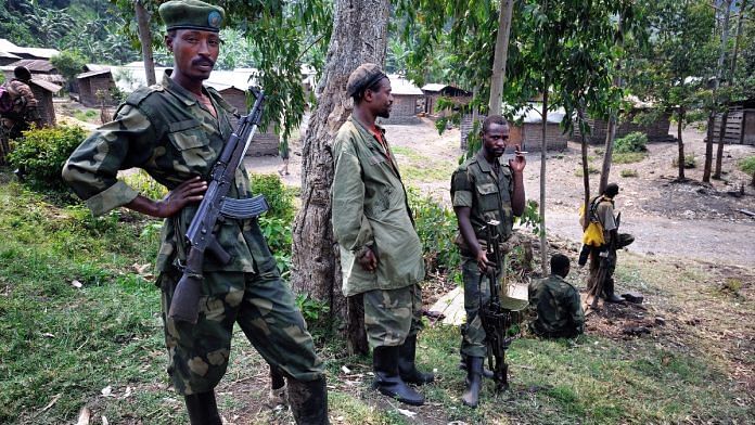File photo of armed M23 rebels in the Congolese town of Bunagana | Commons