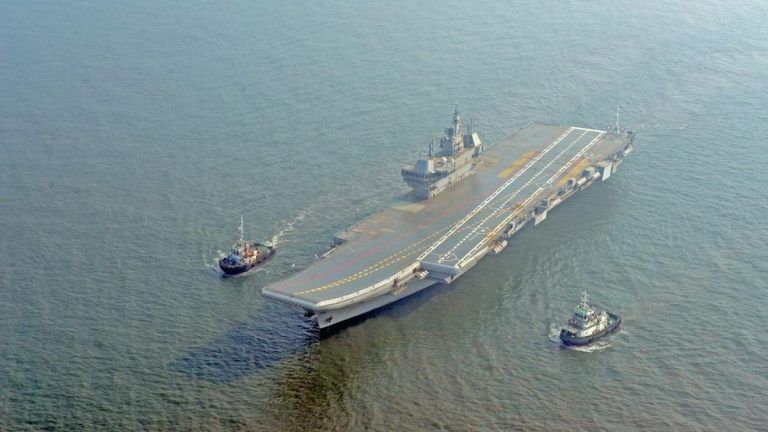 1st indigenous aircraft carrier Vikrant delivered to Navy, India among rare few with capacity