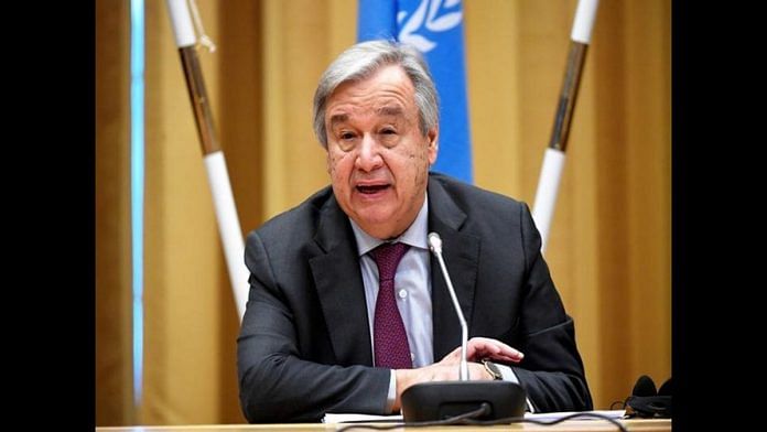 UN Secretary-General Antonio Guterres (File Photo) | ANI
