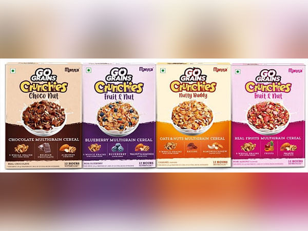 Southern Health Foods Pvt Ltd launches Manna Go Grain Crunchies