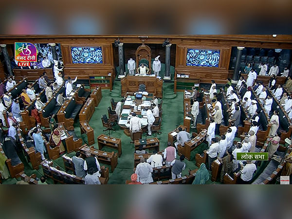 Lok Sabha Adjourned Till 2 Pm Today Amid Sloganeering By Opposition On