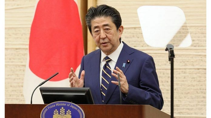 File image of former Japanese Prime Minister Shinzo Abe | Commons