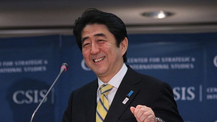 File image of former Japanese Prime Minister Shinzo Abe | Flickr