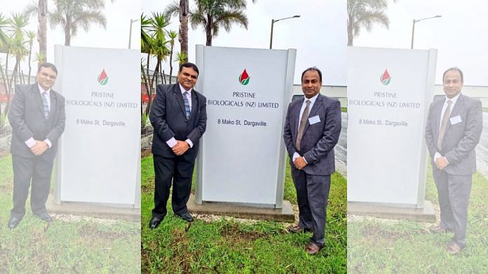 The facility was inaugurated by Meenesh C. Shah (left), chairman of Indian Immunologicals Ltd and National Dairy Development Board | Twitter | @NDDB_Coop