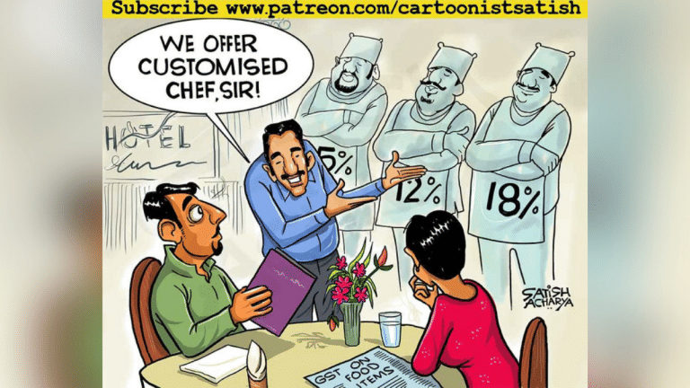 GST appetiser best served hot, and ‘carnivore’ Shiv Sena’s faded stripes