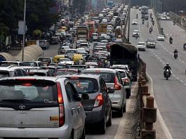 Representative image of a traffic snarl in Bengaluru | ANI