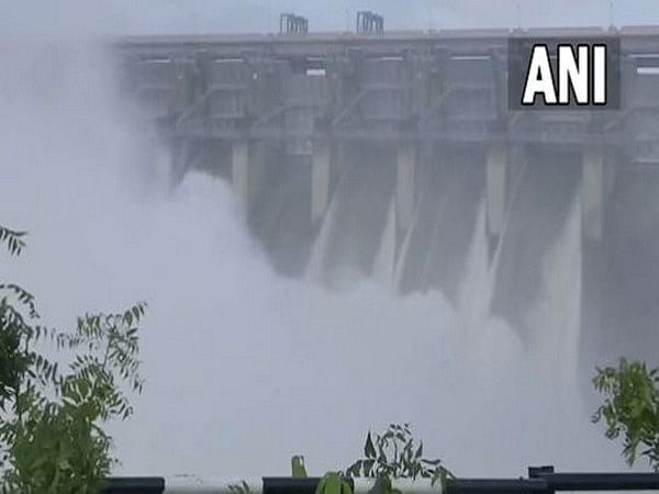 Andhra Pradesh: Three gates of Srisailam Dam opened due to heavy inflow