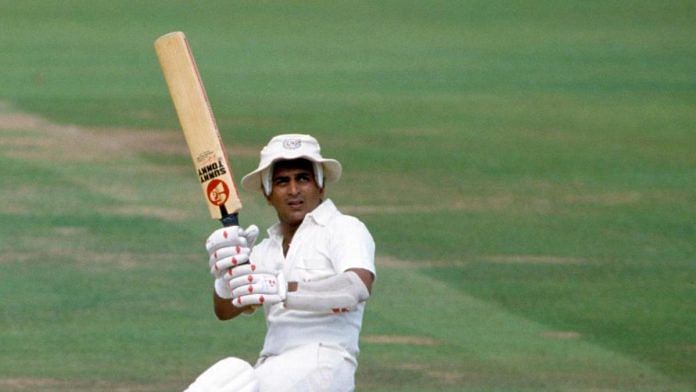 On 7 March 1987, Sunil Gavaskar became the first player to score 10,000 Test runs. This was during his 124th Test against Pakistan in Ahmedabad | Twitter/ICC