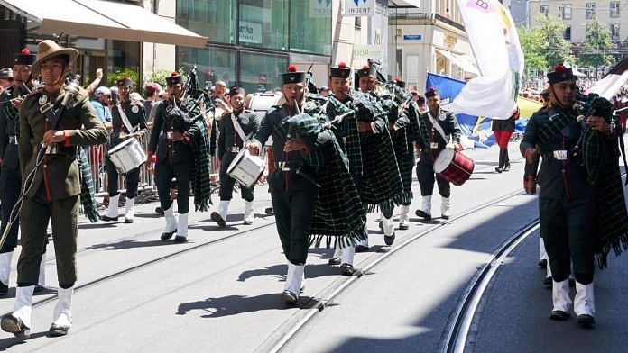 Welded drum, poor pipes but spirits high as hills— Kalimpong band plays it pro in Switzerland Welded drum, poor pipes but spirits high as hills— Kalimpong band plays it pro in Switzerland