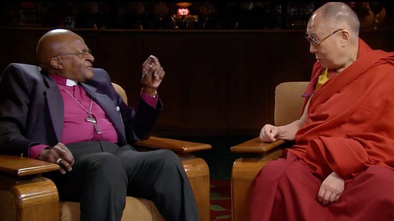 Desmond Tutu, Dalai Lama are mischievous spiritual brothers— ‘suffering’ vital for compassion