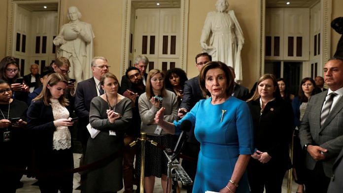 File photo of US House Speaker Nancy Pelosi in Washington | Reuters via ANI