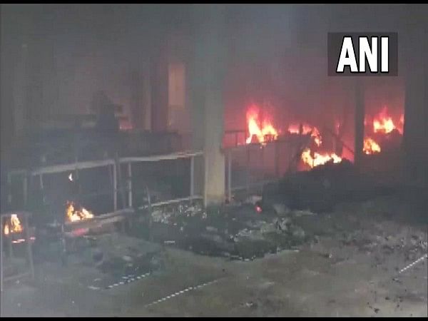 Andhra: Fire breaks out at apparel warehouse in Visakhapatnam, no casualties reported