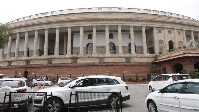 The Parliament building in New Delhi (representational image) | Praveen Jain | ThePrint