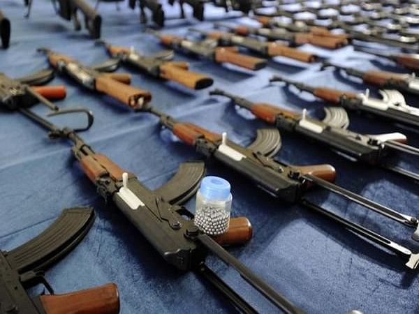 Weapon cache seized in Afghanistan's Takhar province