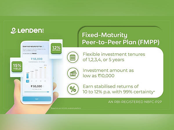LenDenClub introduces a Fixed Maturity Peer-to-Peer investment plan offering expected returns of 10 to 12 per cent p.a.