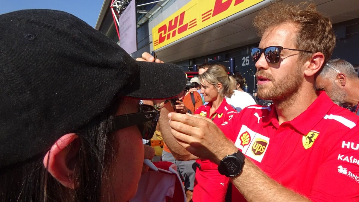 Melbourne, Australia, 07/04/2022, VETTEL Sebastian (ger), Aston Martin F1  Team AMR22, portrait during the Formula 1 Heineken Australian Grand Prix  2022, 3rd round of the 2022 FIA Formula One World Championship, on