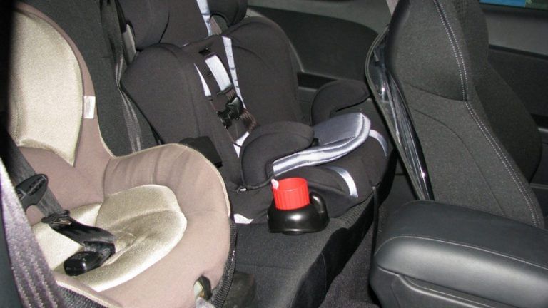 Dear Indian parents, don’t drive with kids in your lap. Child seats are easily available
