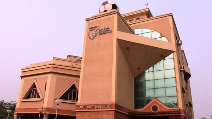 All India Football Federation (AIFF) office in New Delhi's Dwarka | Courtesy: @aiff.com