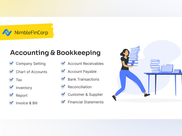 NimbleFinCorp is all set in motion to bring its special Accounting and Bookkeeping services to India