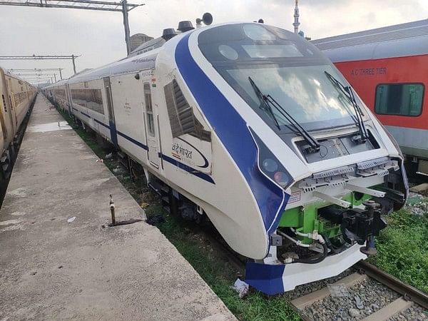 New Vande Bharat train arrives in Chandigarh for speed trials