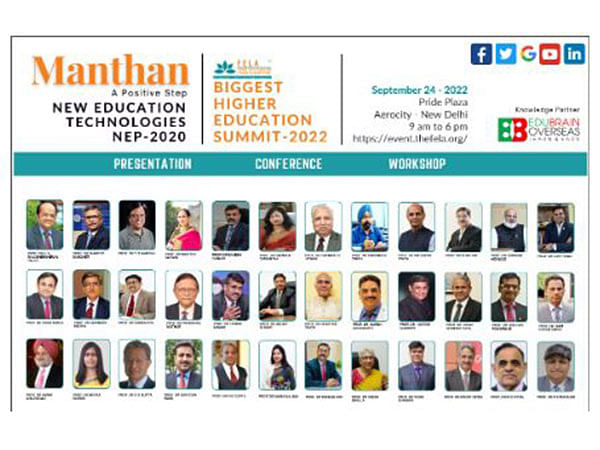FELA Foundation to organize Grand Education Summit 'MANTHAN- A Positive Step'