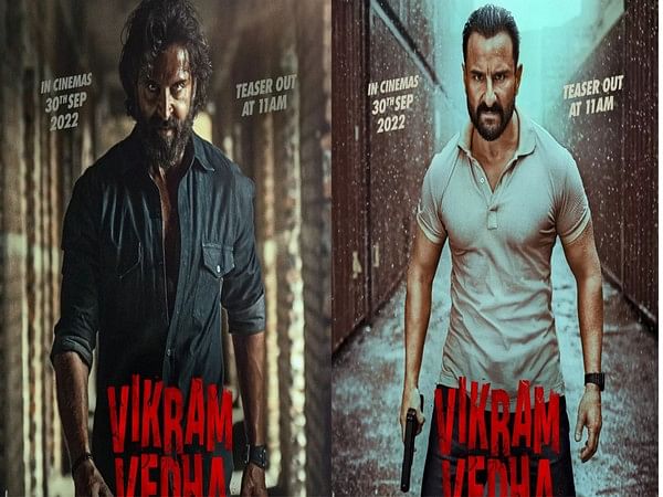 Vikram Vedha' teaser: Hrithik Roshan, Saif Ali Khan's action-packed  face-off – ThePrint – ANIFeed