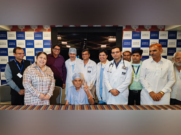 Eternal Hospital Jaipur successfully performs India's First TAVI on a 104-Year-Old Patient from Jaipur