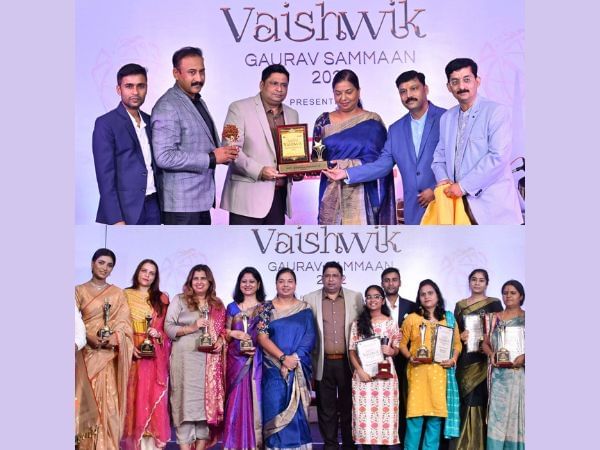 18 Women Changemakers honoured at Kashi Vaishwik Gaurav Samman 2022 in Varanasi