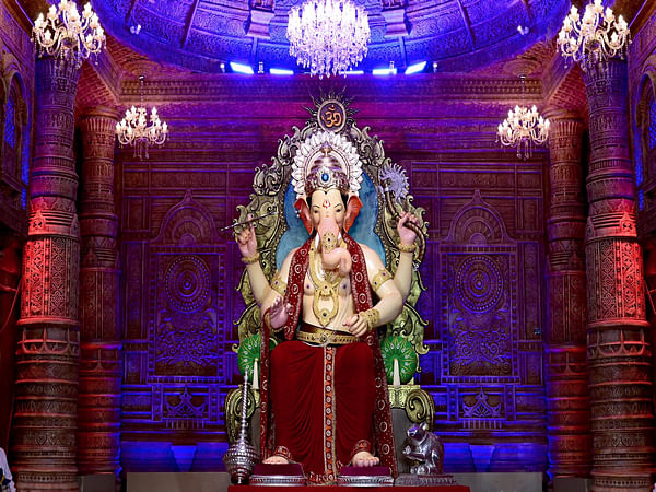 First look of 14-foot-tall idol of Mumbai's Lalbaugcha unveiled, see pics