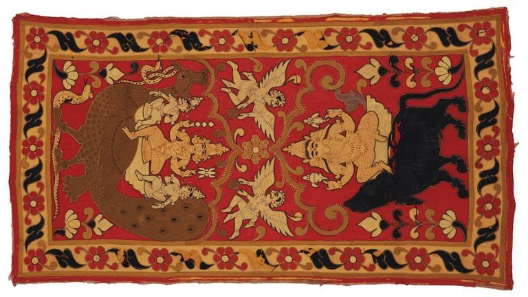 Temple chariots to thangkas – Appliqué, sewing technique that existed since 12th century in India