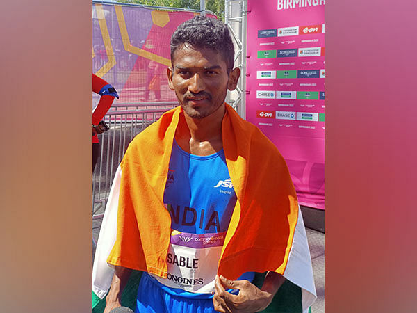CWG 2022: Indian athlete Avinash Sable clinches silver in men's 3000 m steeplechase final
