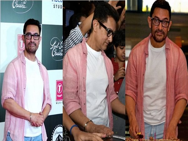 Is pink shirt Aamir Khan's lucky charm?