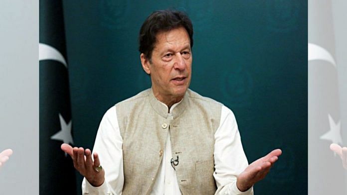 Pakistan Tehreek-e-Insaf leader Imran Khan | Credit: ANI Photo