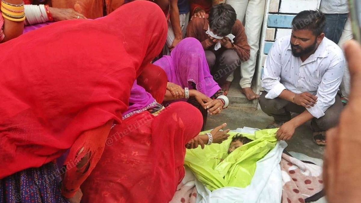 Mother Pavni Devi and family members mourning 9-year-old's death | Praveen Jain | ThePrint