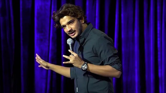 File photo of stand-up comedian Munawar Faruqui | YouTube/Munawar Faruqui channel