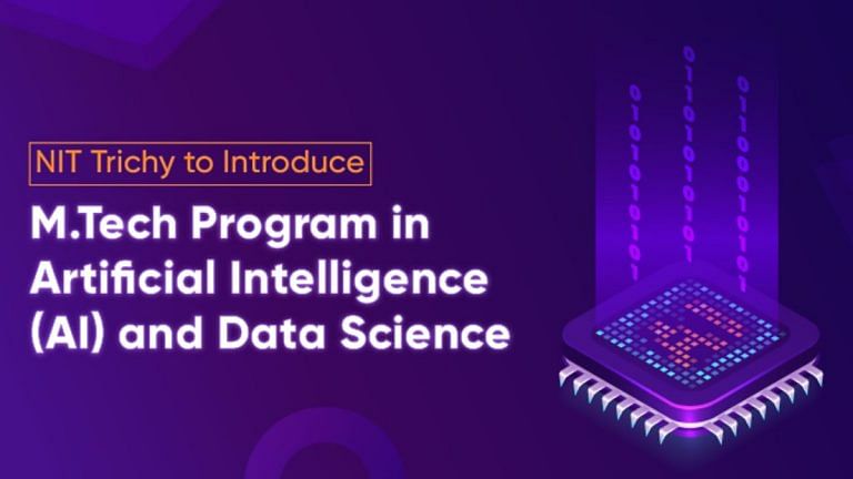 NIT Trichy to introduce M.Tech program in Artificial Intelligence (AI) and Data Science
