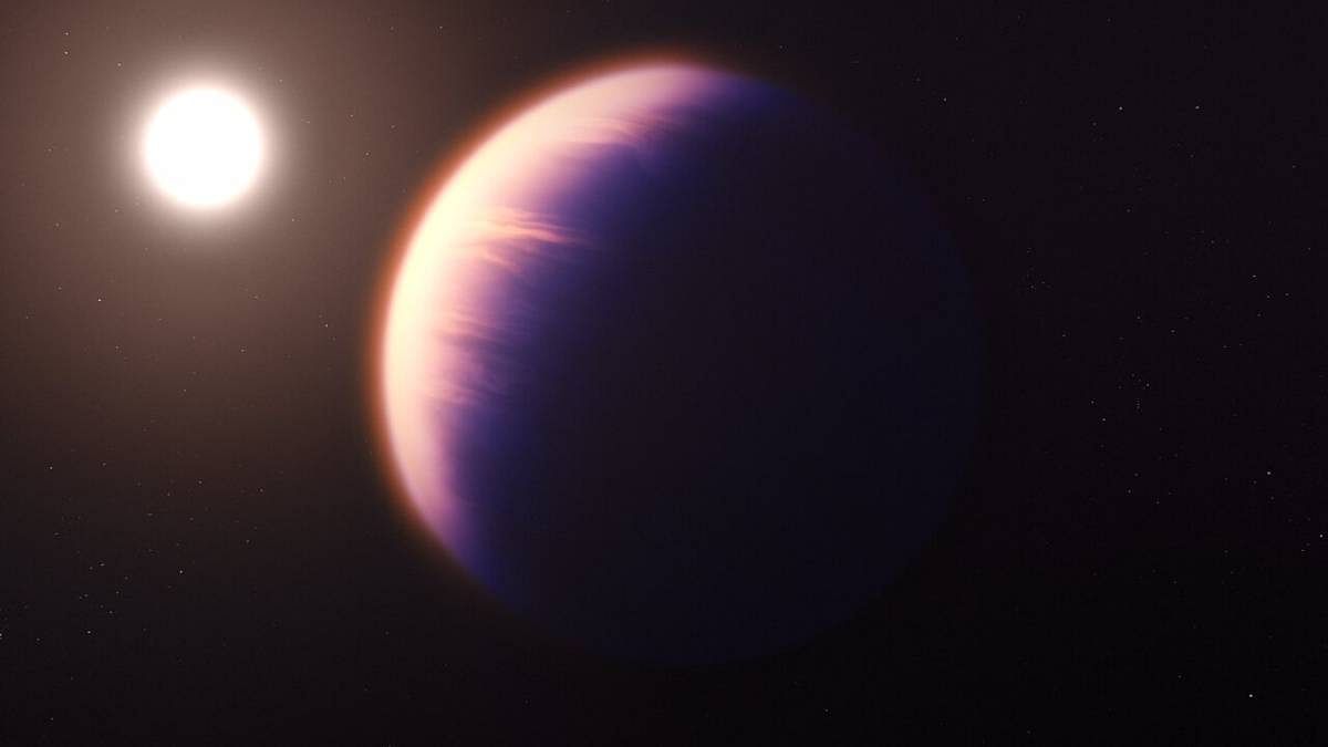 천문학자들은 처음으로 태양계 밖의 행성에서 이산화탄소를 감지했습니다.  그들은 그것을 어떻게 했습니까?