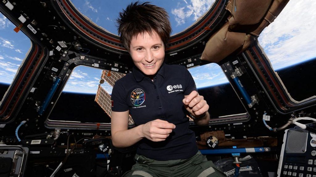 ESA Samantha Cristoforetti onboard the International Space Station | ESA/NASA