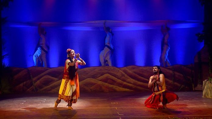 An earlier performance of the Sanskrit Meghdootam | By special arrangement