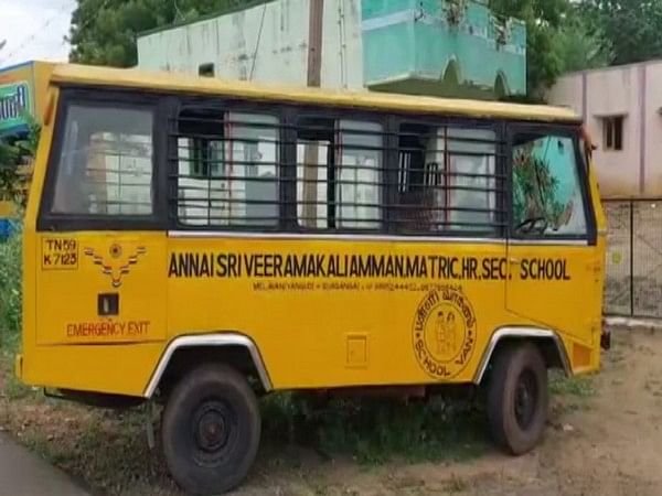 10 school children injured as school bus collides with a lorry in Tamil Nadu, no fatality