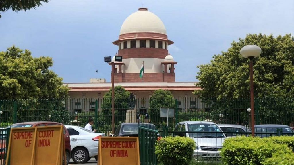 File photo of the Supreme Court | Manisha Mondal | ThePrint